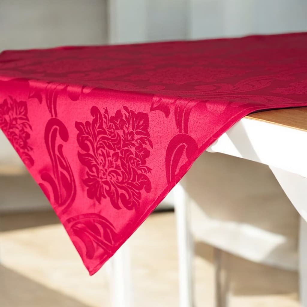 Toalha de mesa/chá/fogão em Tecido Jacquard 0,70x0,70m