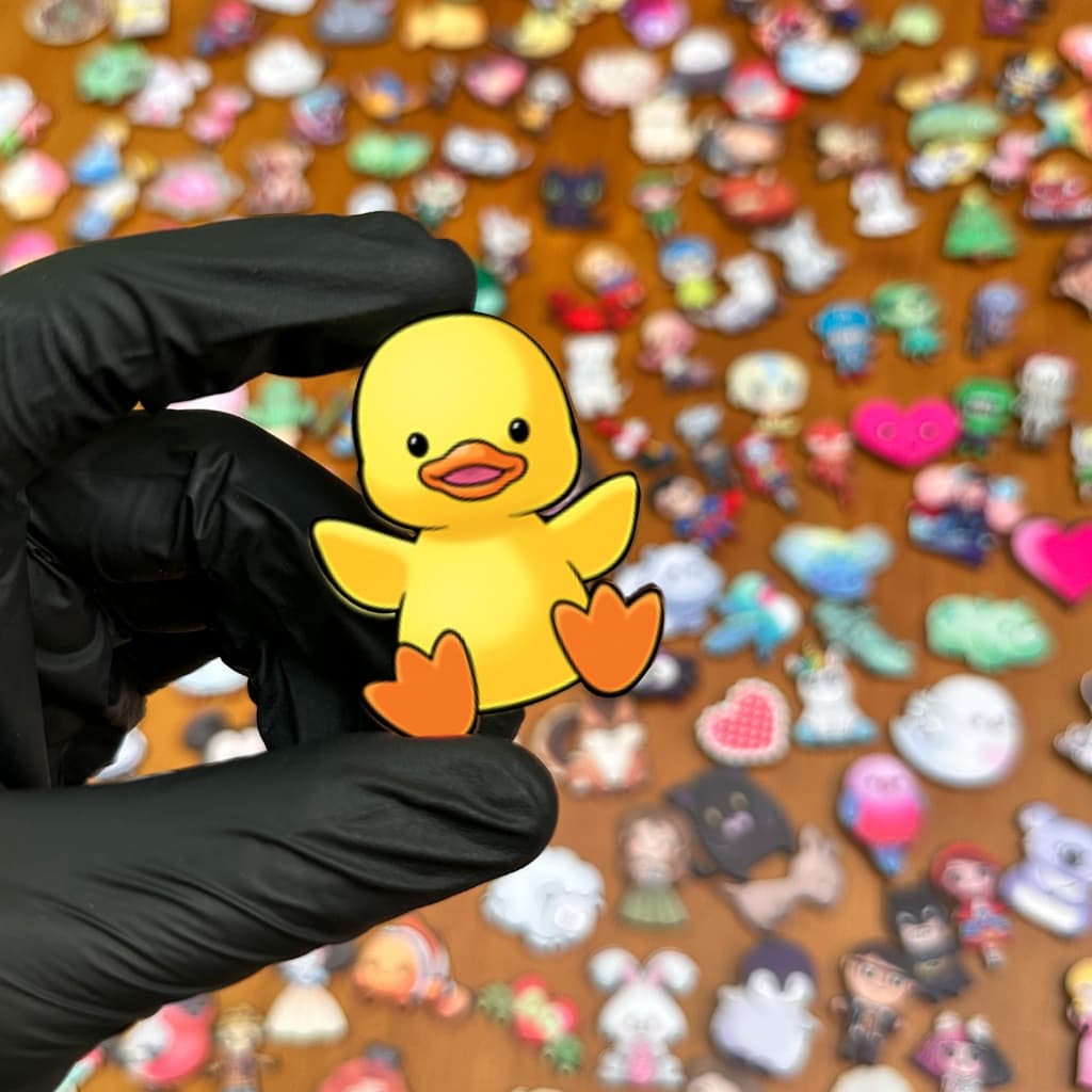 Imãs Fofuras Decorativos Animais 5 Cm Fofinhos Geek Nerd MDF Adesivado Decoração Geladeira Magnético