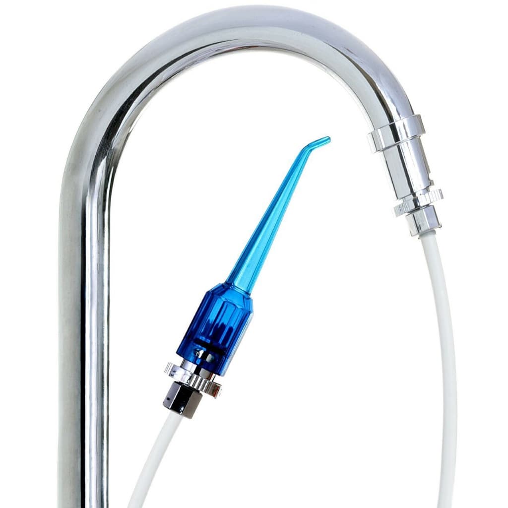 DENTVAP  CROMO Irrigador Bucal Oral Para Uso direto na torneira Não usa Eletricidade Dentvap