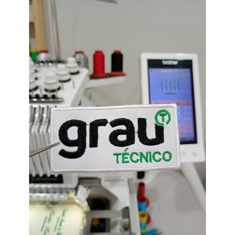 Patch Termocolante Grau Técnico - para seu jaleco