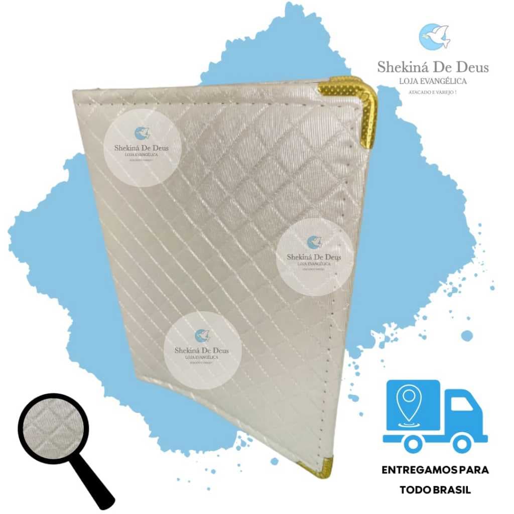 PASTAS PARA GRUPO E CORAIS TODOS OS TAMANHOS METALASSÊ BRANCO