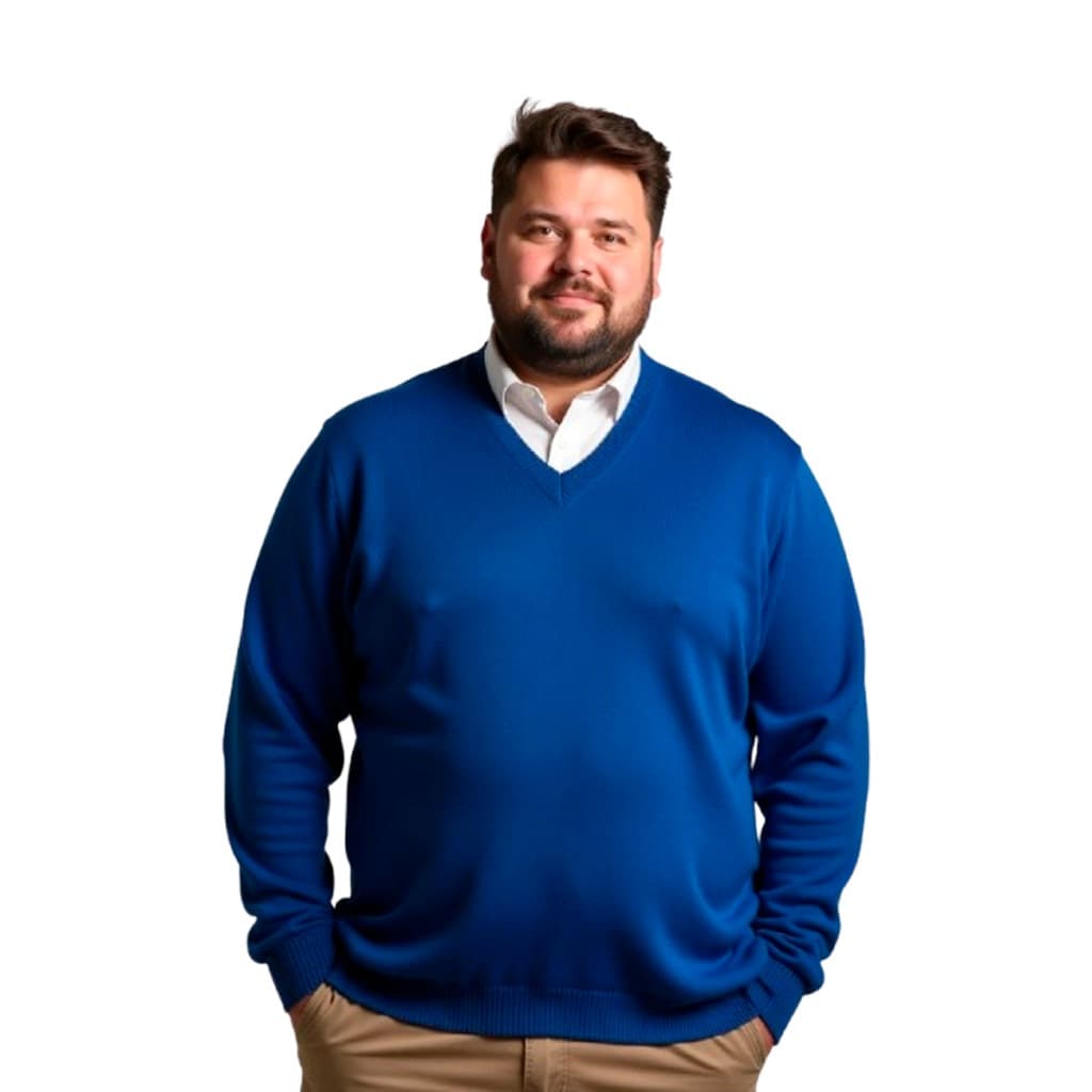 Blusa Grande Masculina Suéter Tamanho Grande G1 G2 G3