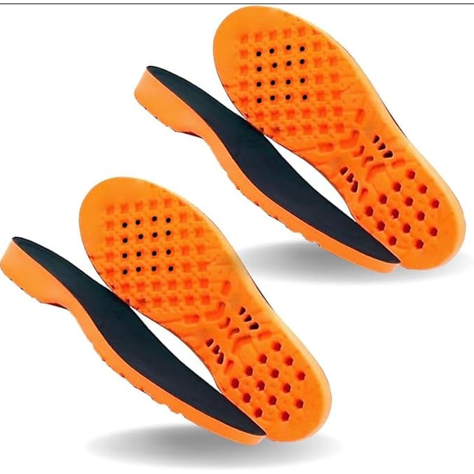 KIT 2 Palmilha de Gel Ortopédica Macia Confortável Para Esporão Calcâneo Alto Conforto Anatomica