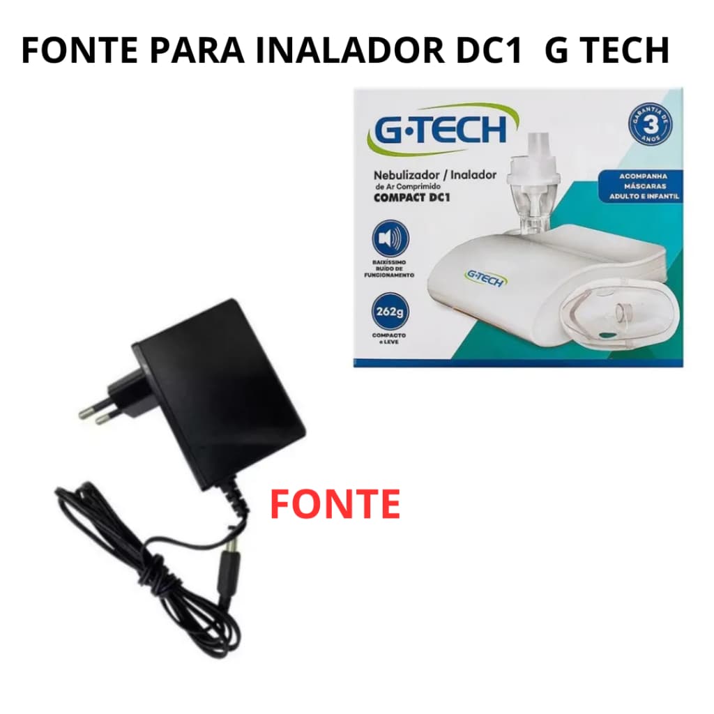 FONTE  DE ENERGIA PARA INADALOR DC1 OU DC2  -G TECH