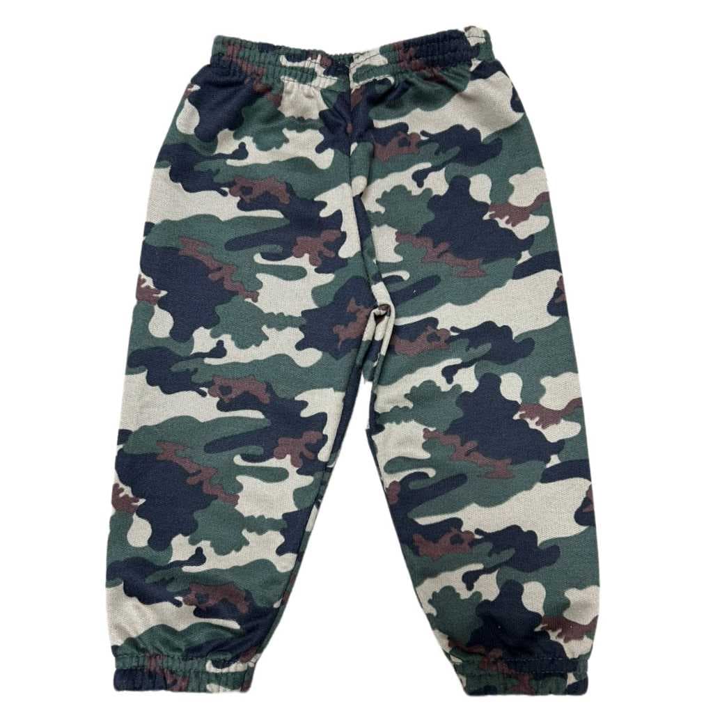 Calça moletom jogger masculino infantil menino camuflado ou liso tamanhos 1 ao 10