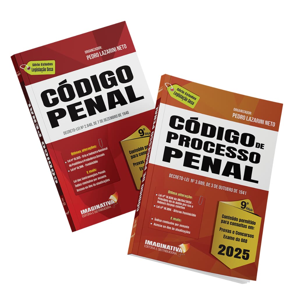 Código Penal + Processo Penal 2025