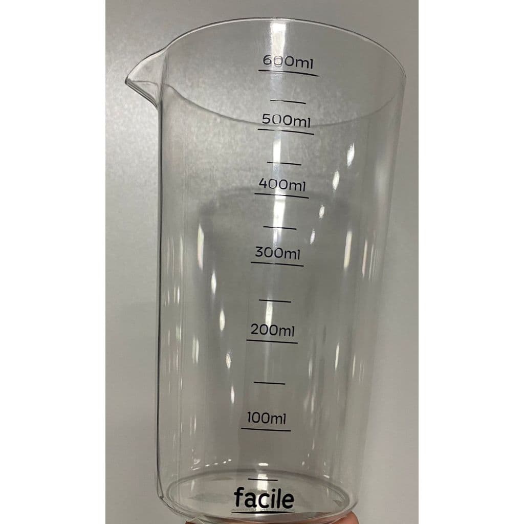 Copo Medidor Transparente FWB 600ml – Precisão e Praticidade na Cozinha