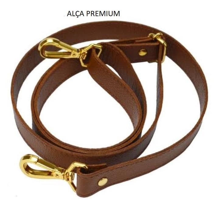 Alça PREMIUM Tiracolo Com Regulagem Couro Ecológico.