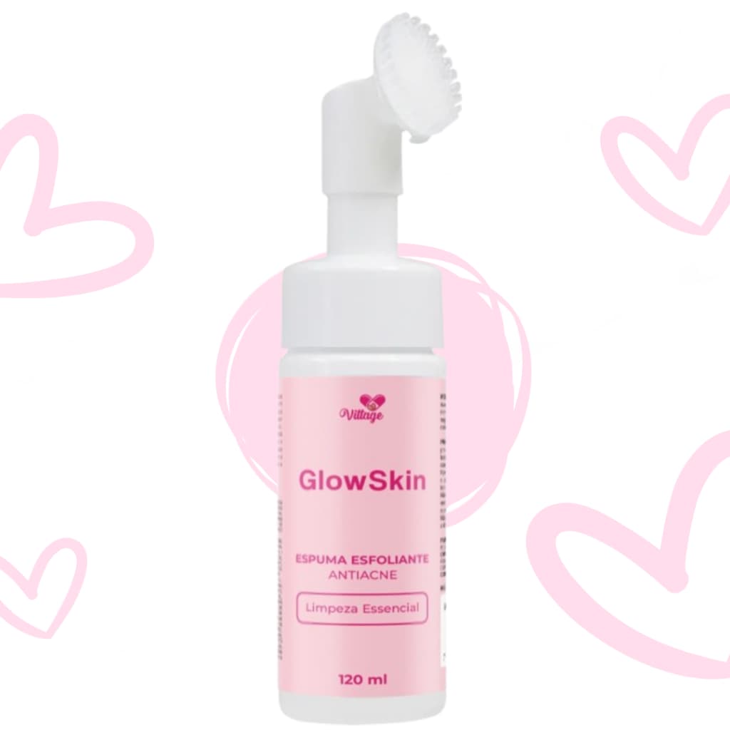 GlowSkin Espuma Esfoliante anti-acne sabonete - Skin Care