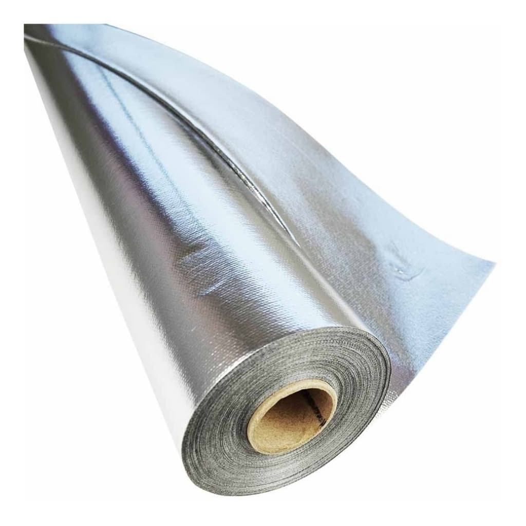 Manta Termica Telhado de Sub Cobertura uma face -Tecmanta Foil Aplicação Caibros e Forro Interna