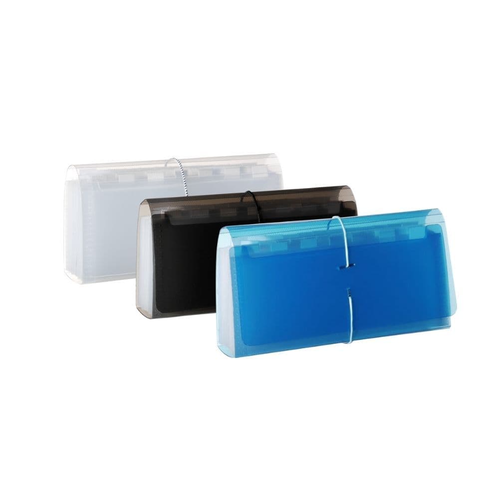 Pasta Sanfonada, B6, 31 divisórias, Pop, SCE31P, Plascony