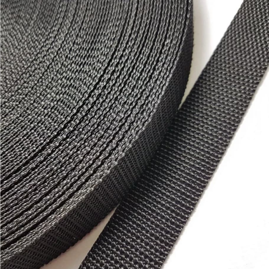 10 Metros Fita CA Reforçada - Alça Firme, Bolsas, Mochilas, Resistente, Corda Fixação