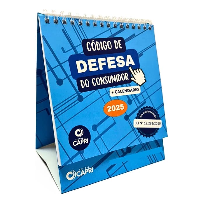 Livro Código de Defesa do Consumidor Atualizado com Calendário 2026