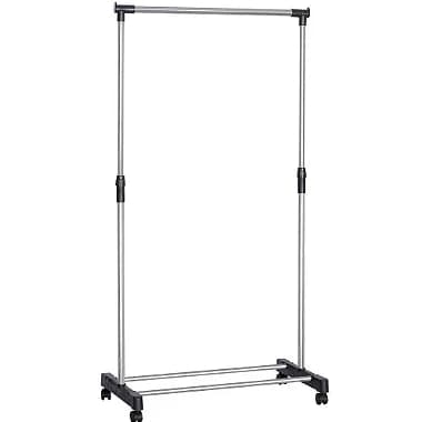 Arara Simples Regulável de Aço Inox com Sapateira