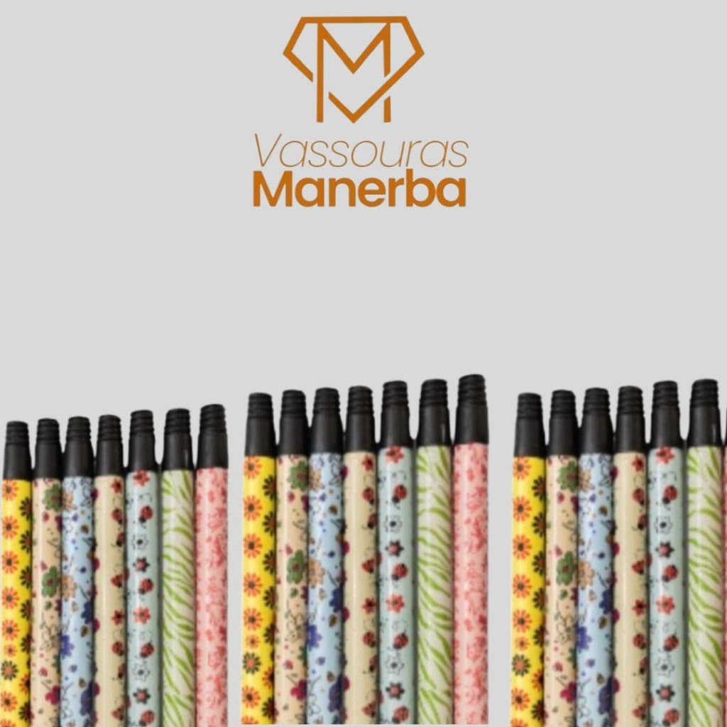 KIT COM 20 CABOS DECORADOS DE 1,20CM