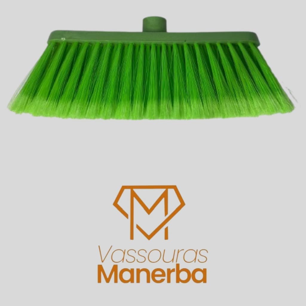 1 VASSOURA SICILIA NYLON ESTABILIZADO SEM CABO (vassoura com 28cm)