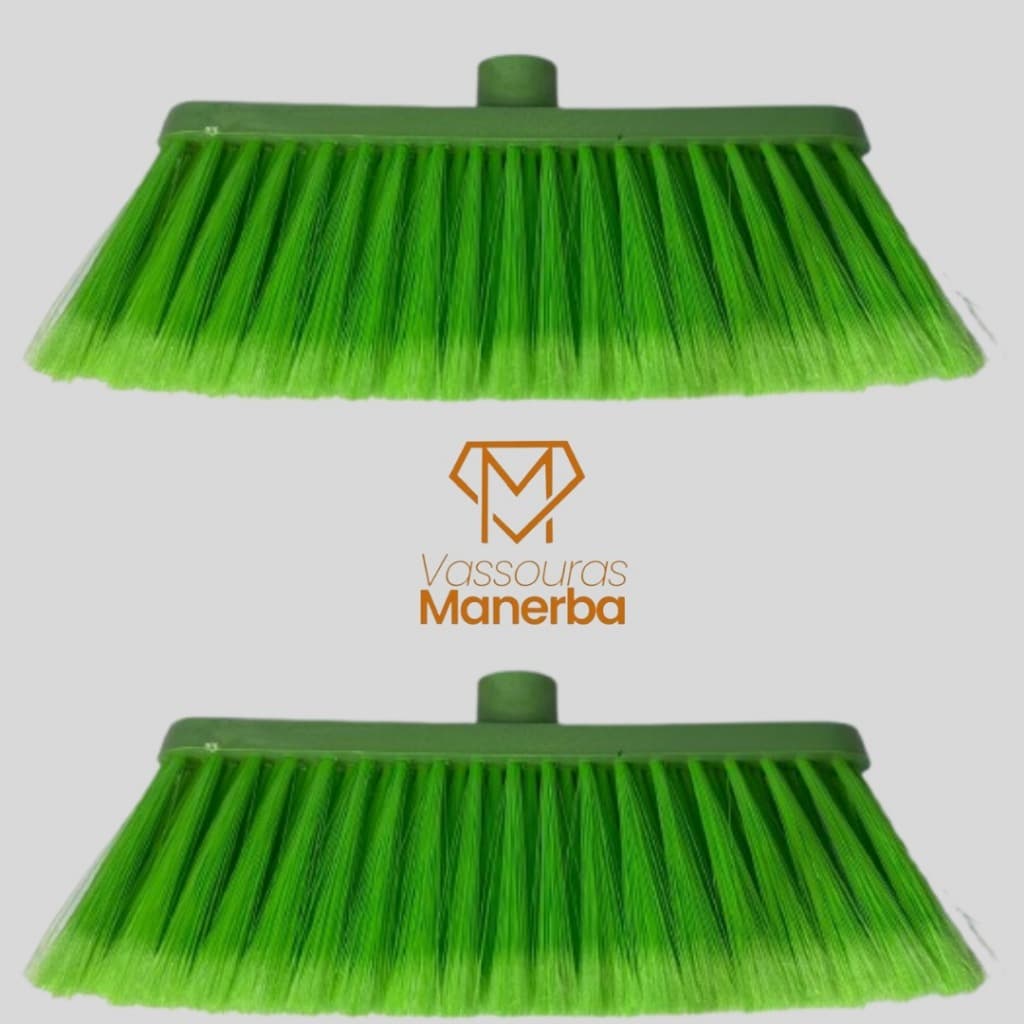 2 VASSOURAS SICILIA NYLON (28cm) ESTABILIZADO SEM CABO