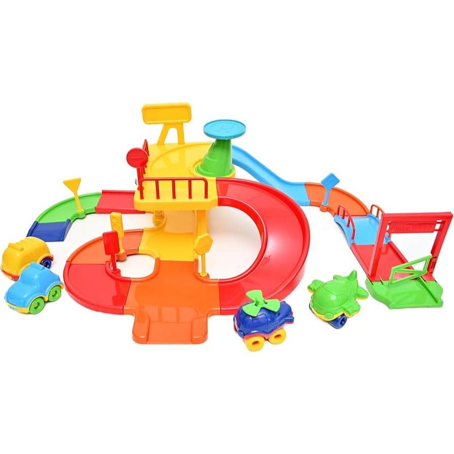 SUPER PISTA BABY - para bebês - colorido - brinquedo - carrinhos - divplast