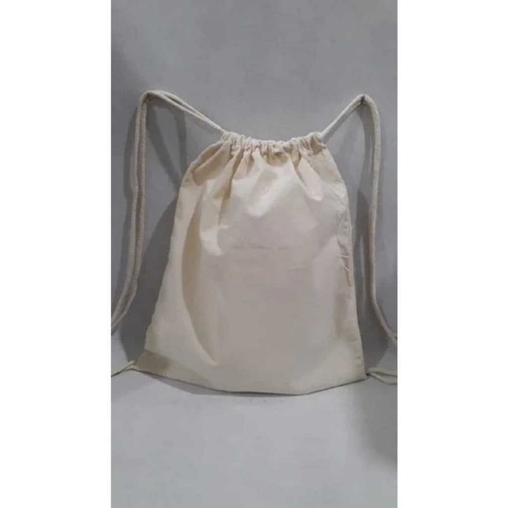 mochila saco 35x40 100% algodão sem arte 10 unidades