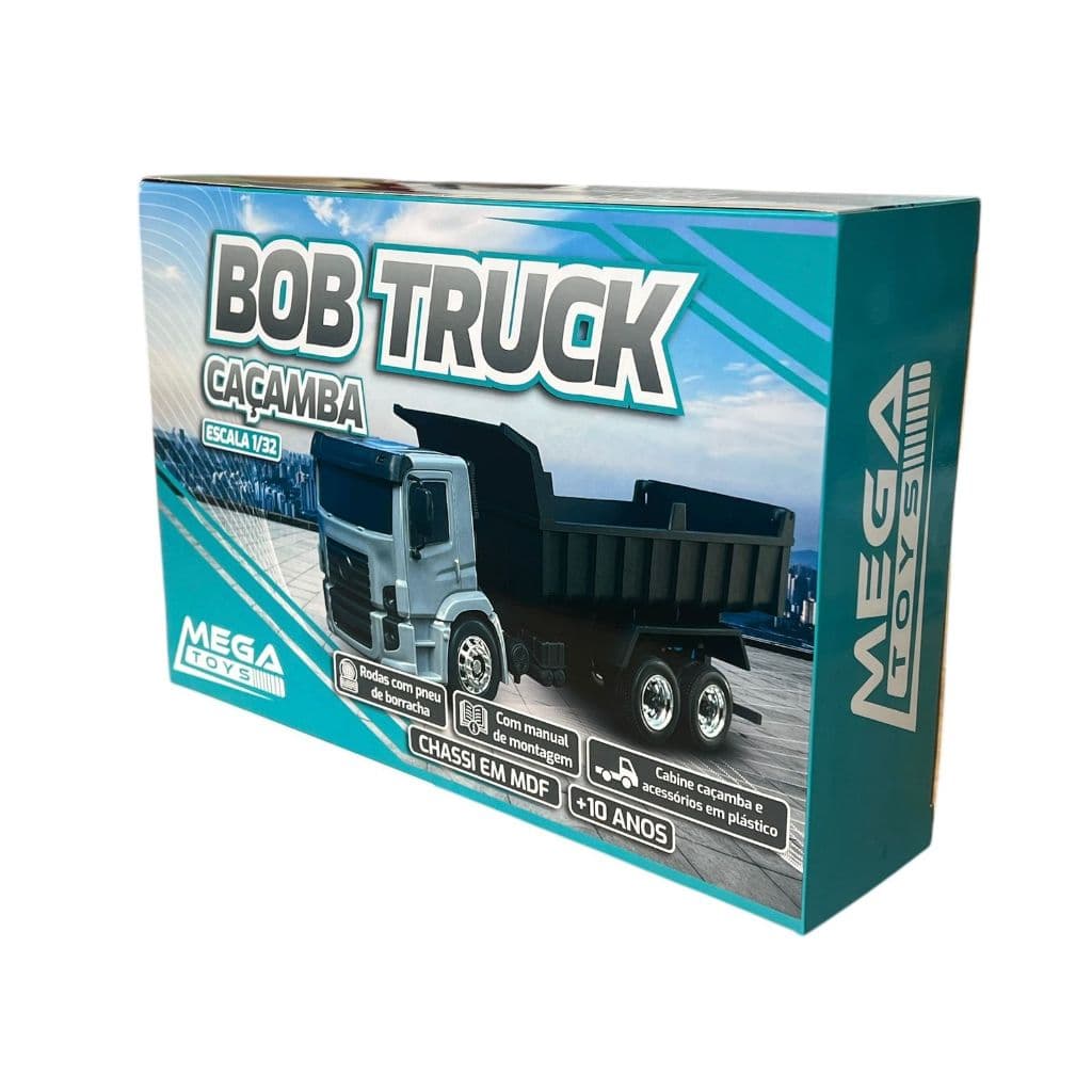 Kit para montar Miniatura bob Truck com Caçamba escala 1/32