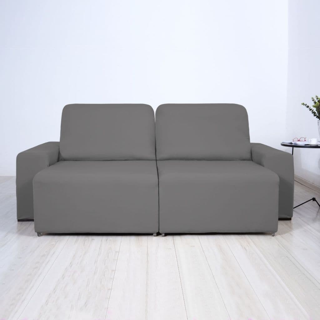 Capa de Sofá Retrátil Reclinável 2 Módulos em Malha Gel