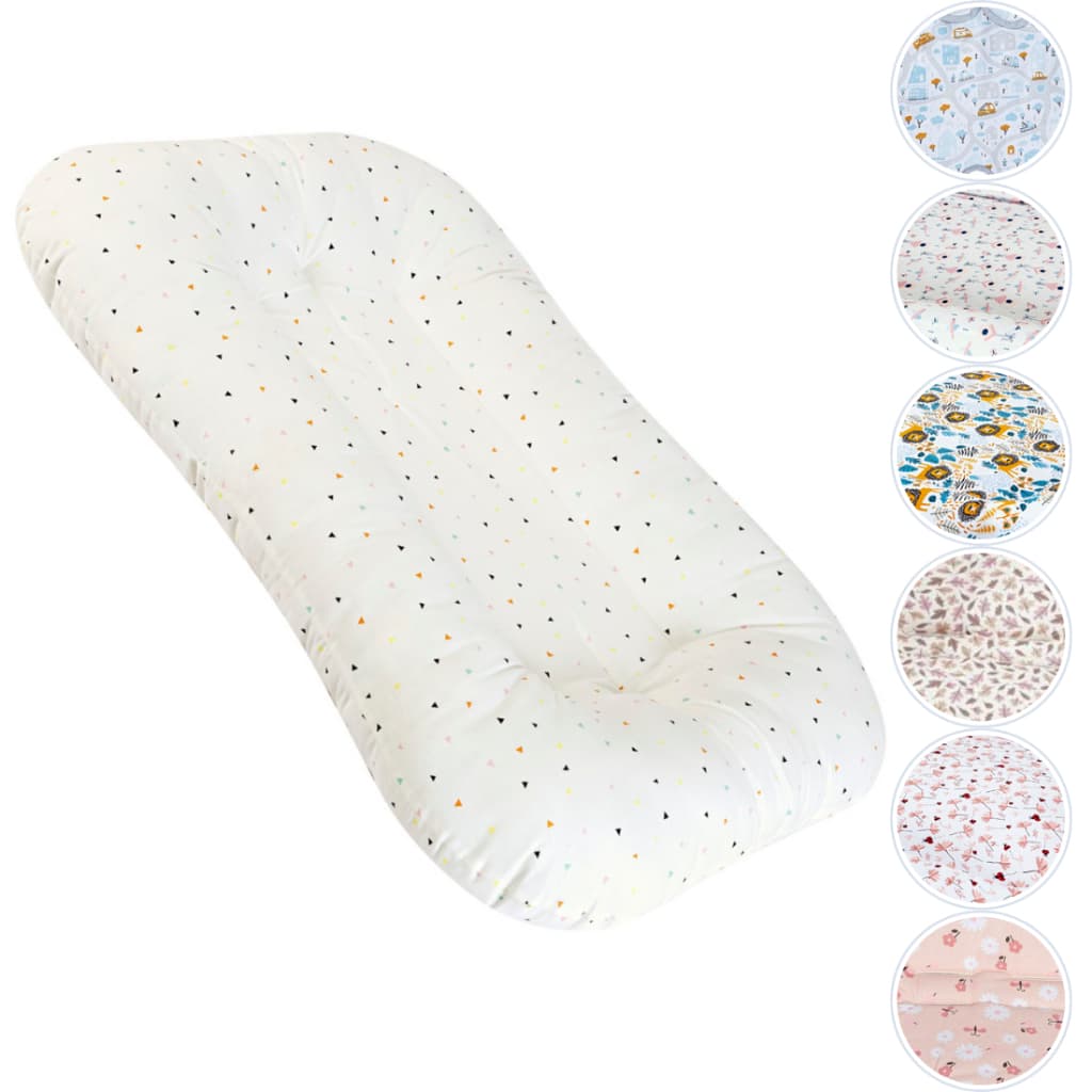 Ninho Redutor De Berço Estampado 100% Algodão Menino E Menina Original Antialérgico