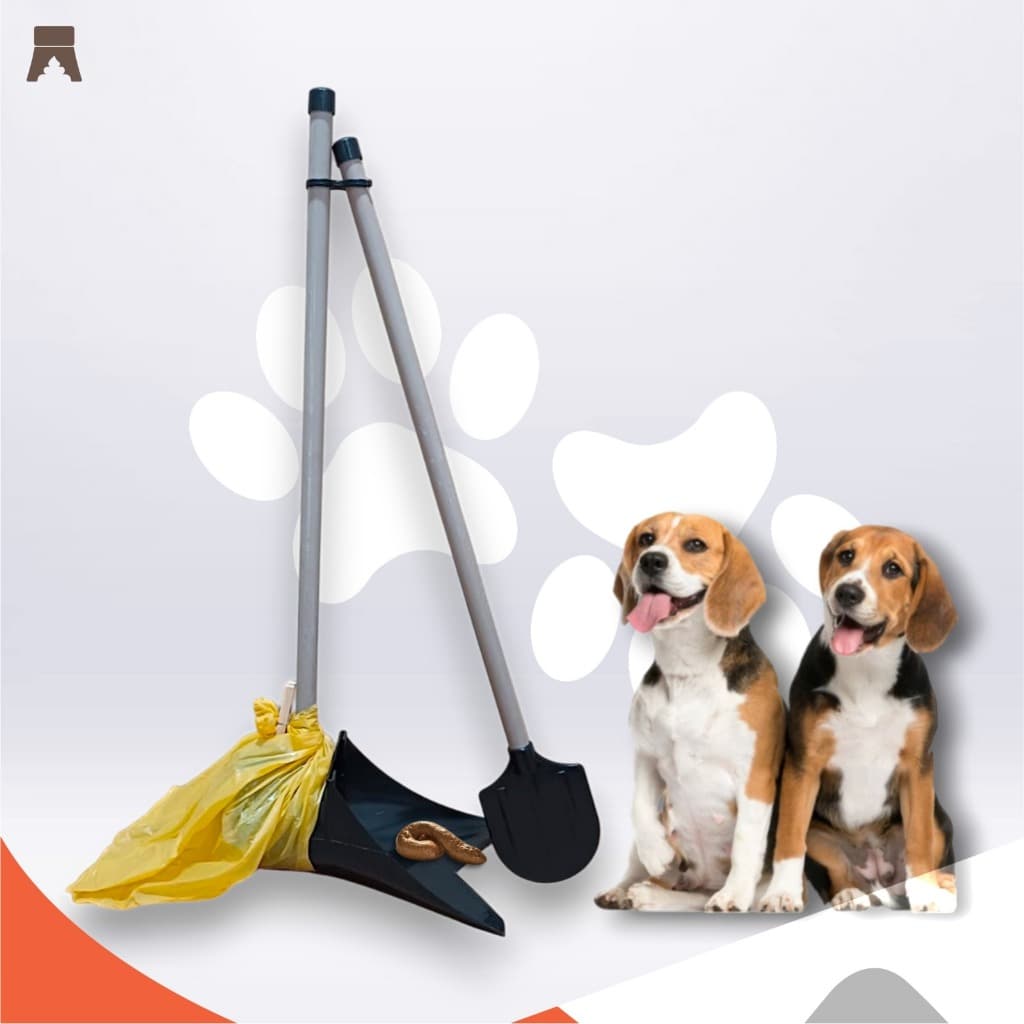 Pá coletora de coco de cachorro, cata caca pet,