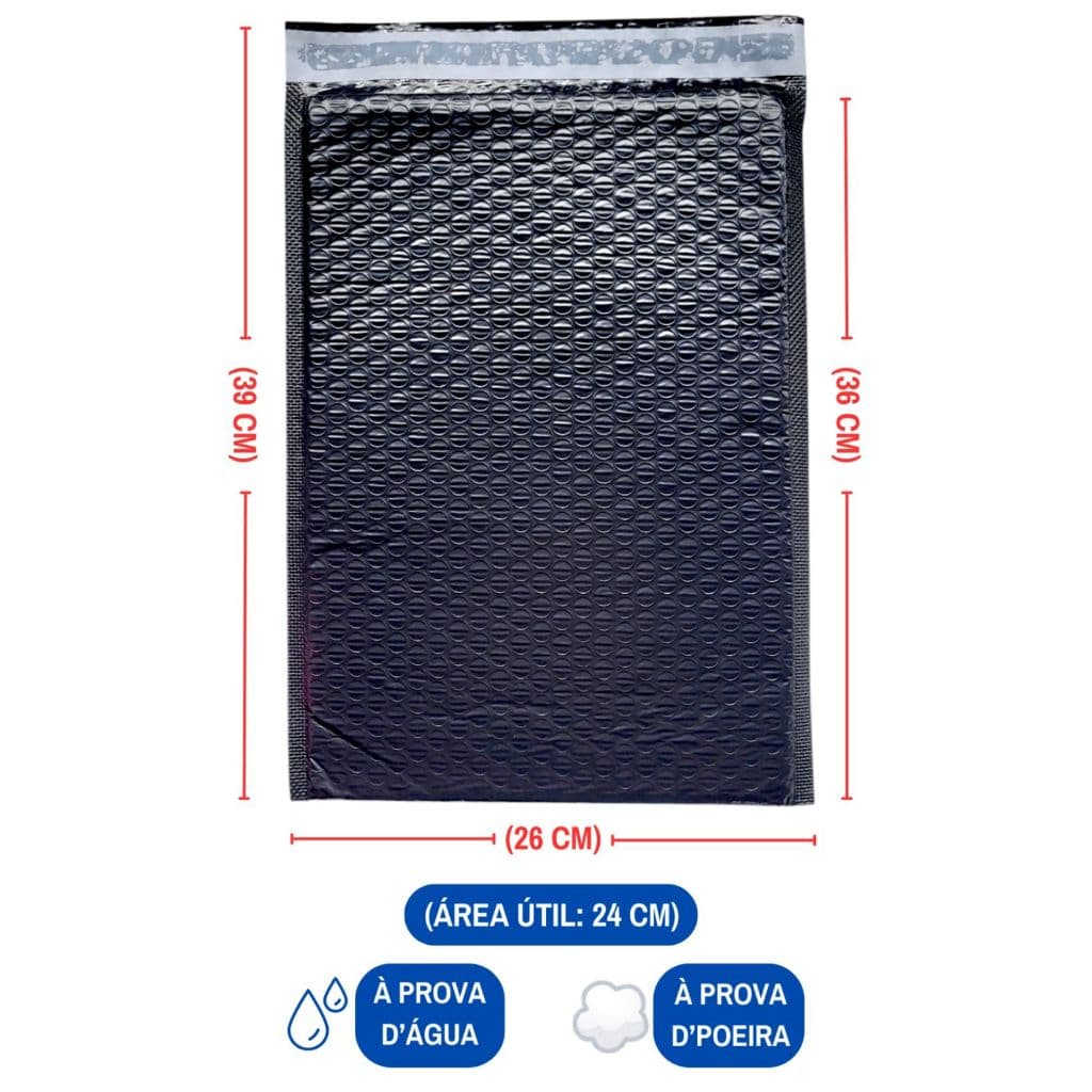 Envelope Segurança Com Bolha 26 X 36  Reforçado Laminado Grosso Qualidade Diferenciada