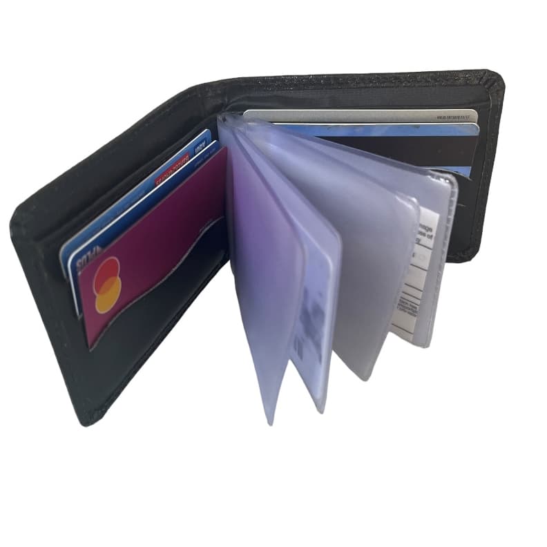 Carteira de Couro Masculina Pequena Slim,  CNH e Porta Cartâo .