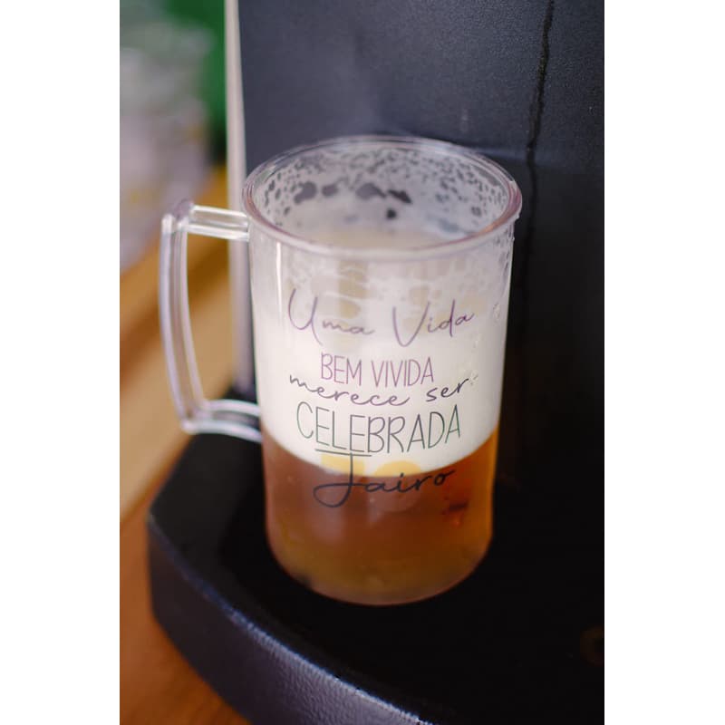 Kit 30 Canecas de Acrílico Personalizadas 300 ml - Fazemos com o tema da sua festa ou evento, arte só na frente.