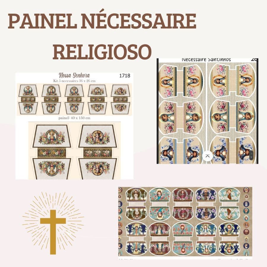 Tricoline Digital-  PAINEL NÉCESSAIRE RELIGIOSO