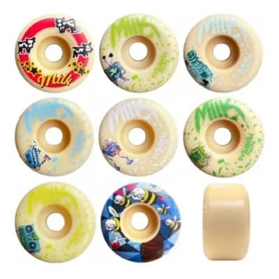 Roda Skate 51mm Milk 101a Street Importada Califórnia