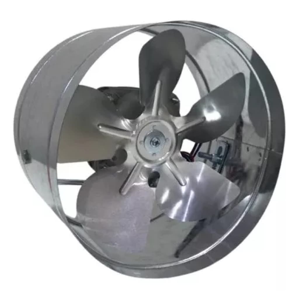 Exaustor Alta Vazão Blindado Churrasqueira Coifa Gormet 20cm