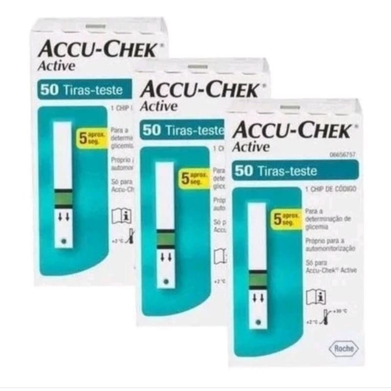 Kit 150 TIRAS (3X50) ACCU CHEK ACTIVE