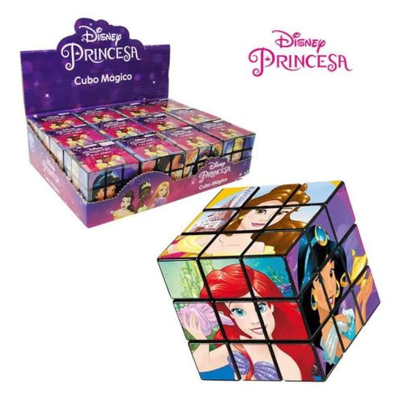 Cubo Mágico Pequeno - Princesas Disney 3x3x3 5,2cm