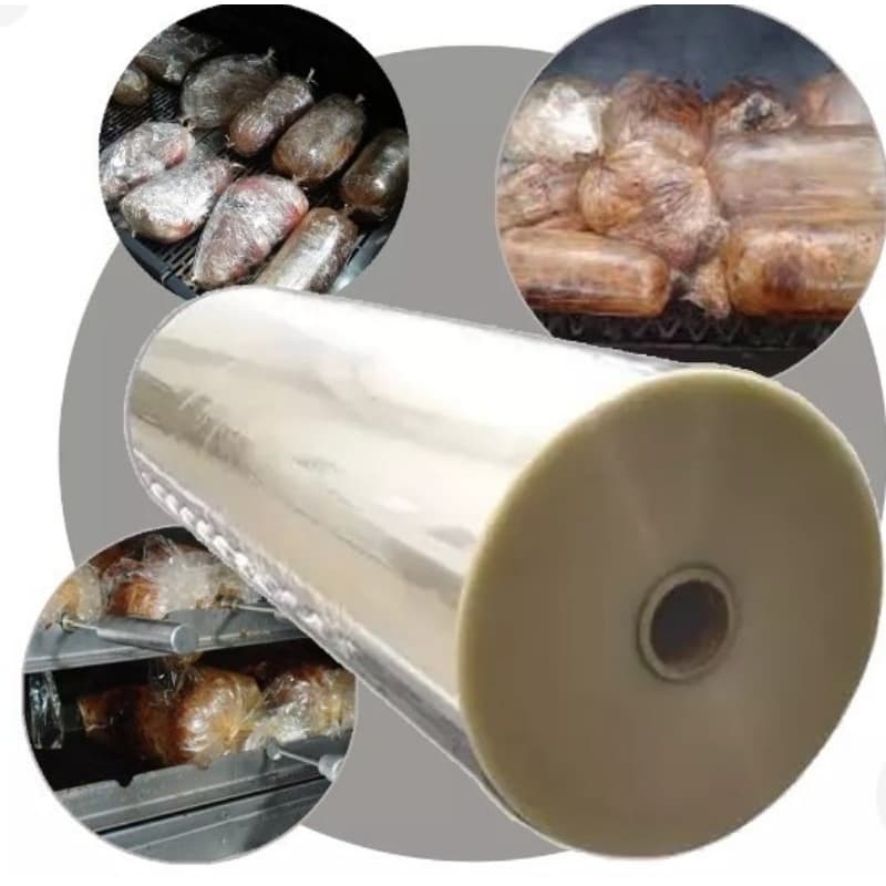 Bobina Papel Celofane Poliéster Para Churrasco e Assados 70cmx42 metros