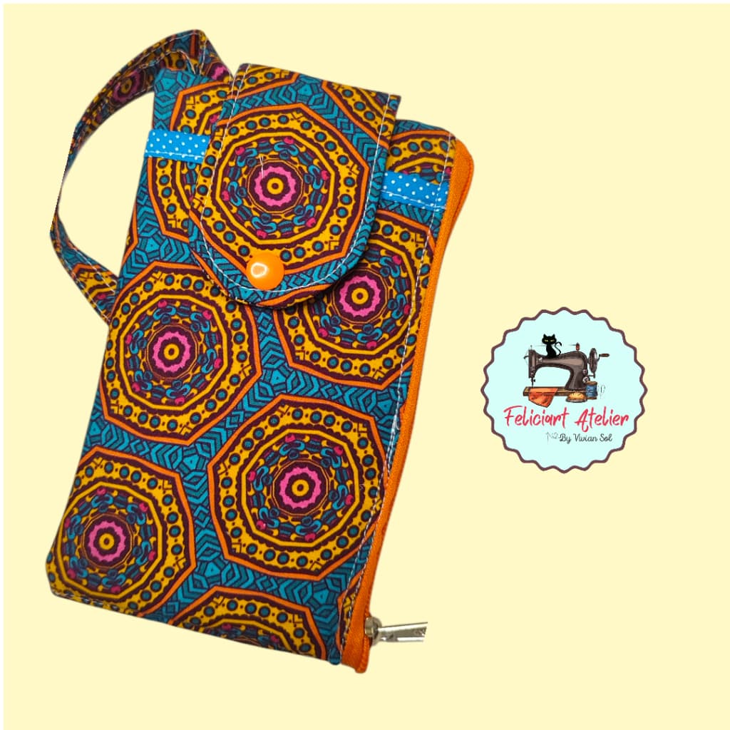 Carteira Feminina Porta Celular Bolsinha de Mão Várias Estampas