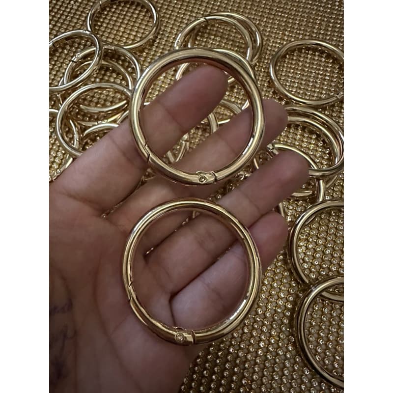 Argola mosquetão articulada 48mm-unid