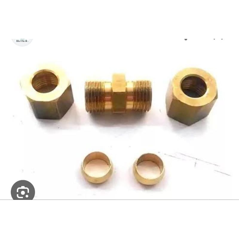 União Emenda Canos de Freios 3/16 5mm Carros Volks e Fiat Todos