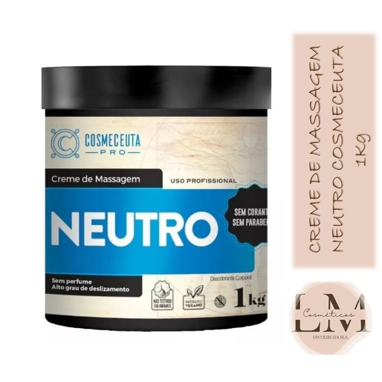 Creme de Massagem Cosmeceuta Neutro 1kg