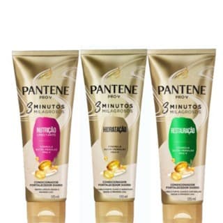 KIT PANTENE 3 CONDICIONADOR NUTRIÇÃO+HIDRATAÇÃO+RESTAURAÇÃO 3X170ML