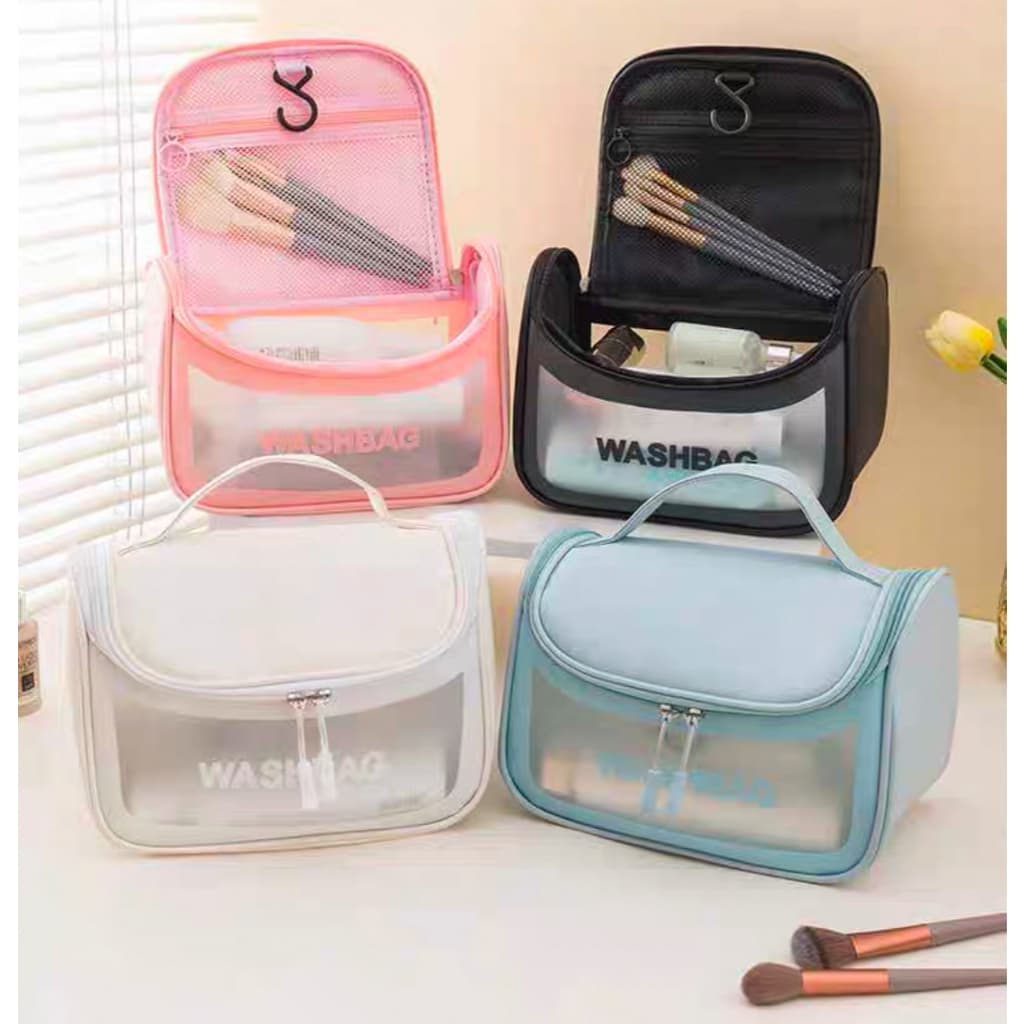 Bolsa Necessarie Transparente WashBag Impermeável 311