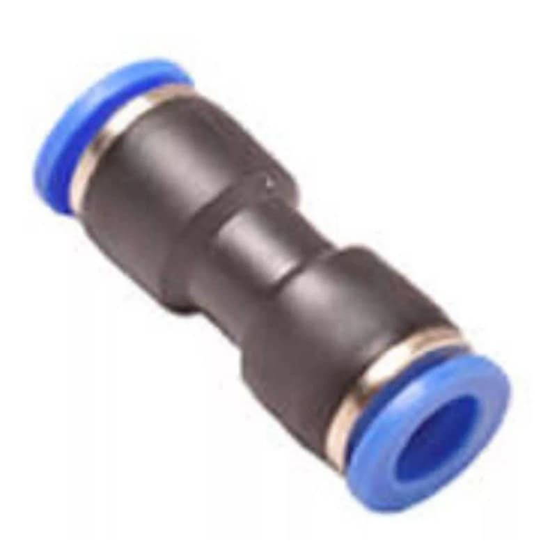 Kit União Emenda Conexão Redutora Tubo 8mm X 6mm Uso Geral