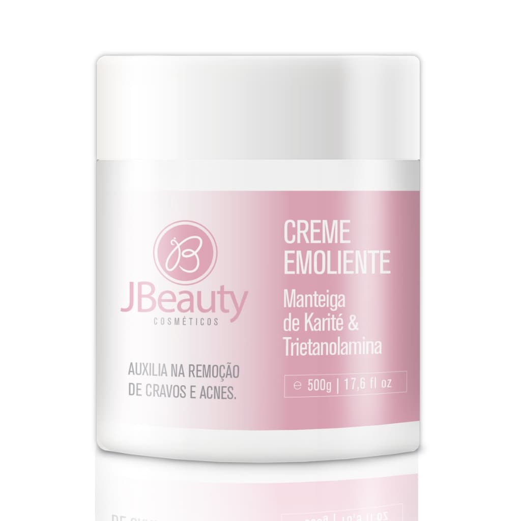 Creme Emoliente de Cravos e Acnes 500g JBeauty: Alto Rendimento para Limpeza de Pele