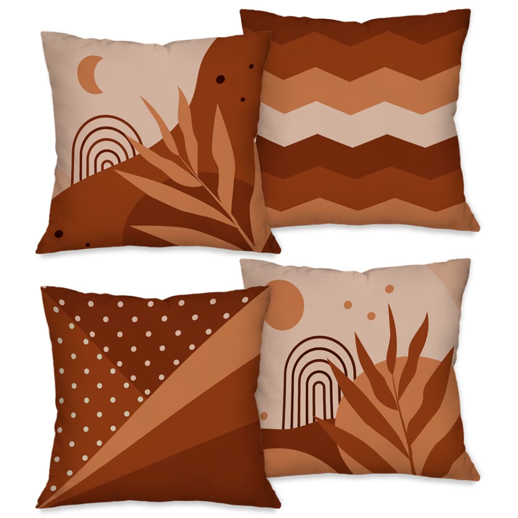 Kit com 4 Capas para Almofadas Decorativas 45X45cm