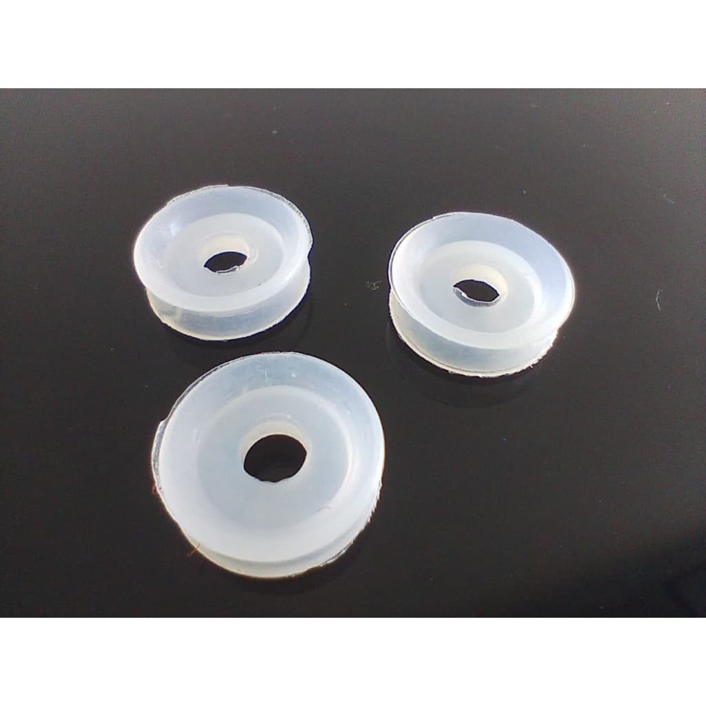 Kit Vedação Anel Borrachinhas Silicone para o Pino de segurança da tampa da Panela Pressão Elétrica 3 4 e 5 Litros