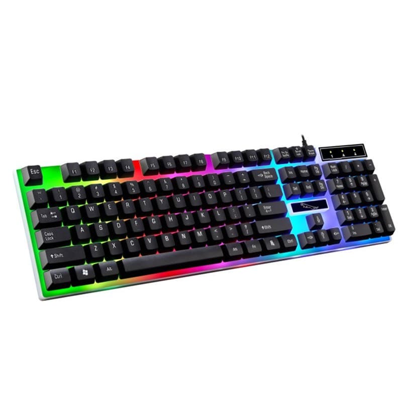 Teclado Gamer Semi-mecânico Rgb Anti-ghosting