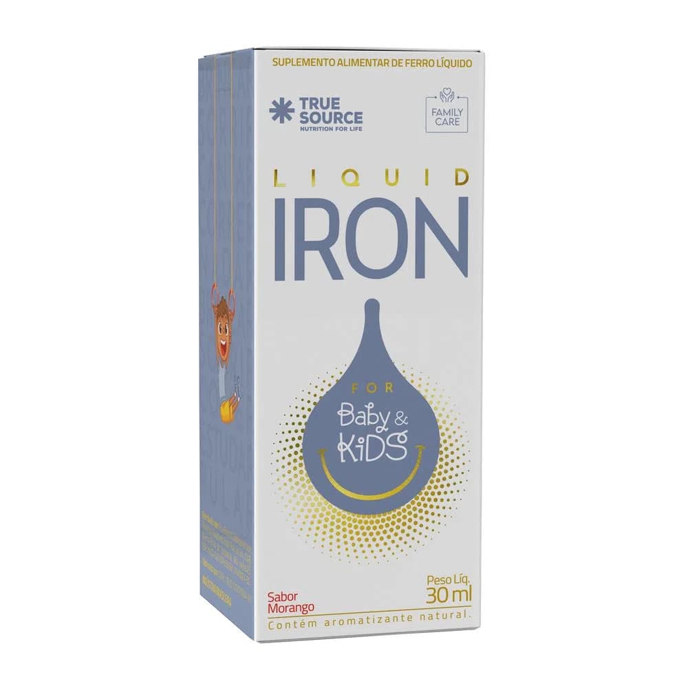 Suplementos Family Care - Liquid Iron Plus 30ML - True Source