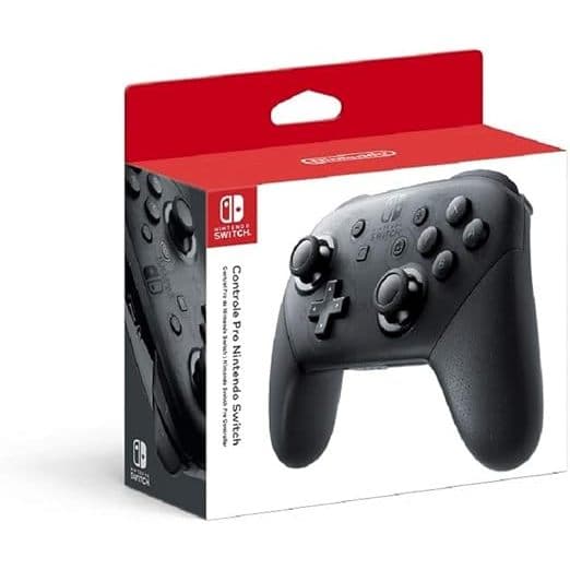 Controle Nintendo Switch Pro, Preto