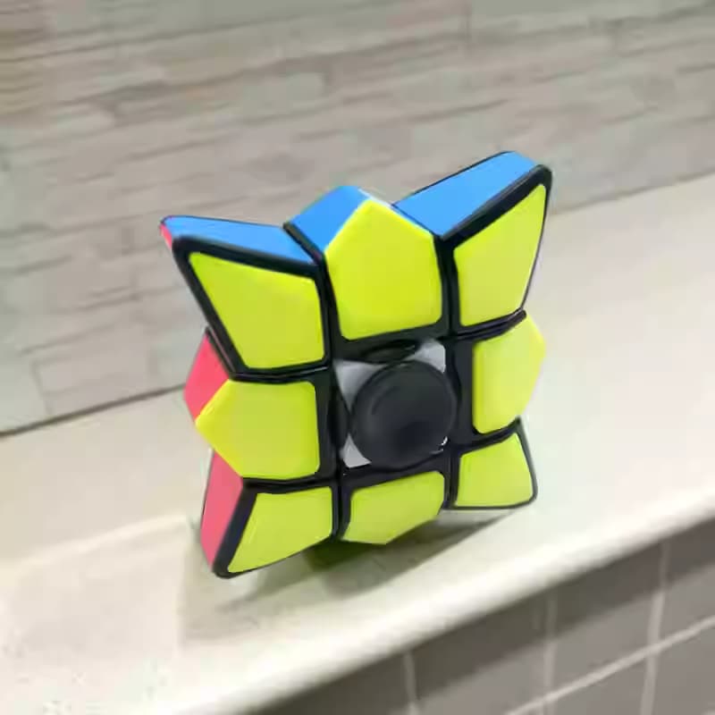 Cubo Magico Fidget Spinner 1x3x3 Yumo One Brinquedo Magic Cube Anti Stress Pronta Entrega